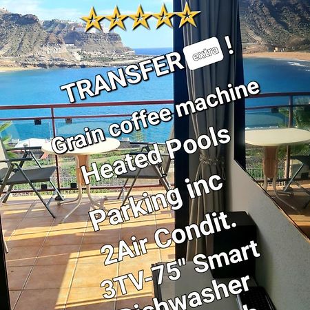 Deluxe 3 Rooms74M2,2Air Condit 2Tv Seaview On Amadores,2 Heatpools, Parking, 600 Mb,Dishwasher,2Lift,,3 Beaches بلايا ذيل كورا المظهر الخارجي الصورة