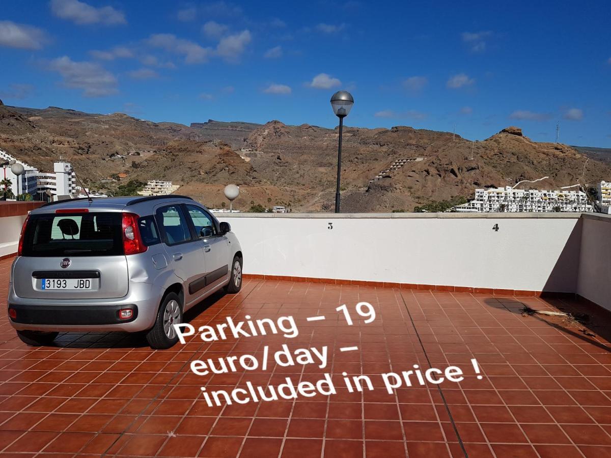 Deluxe 3 Rooms74M2,2Air Condit 2Tv Seaview On Amadores,2 Heatpools, Parking, 600 Mb,Dishwasher,2Lift,,3 Beaches بلايا ذيل كورا المظهر الخارجي الصورة
